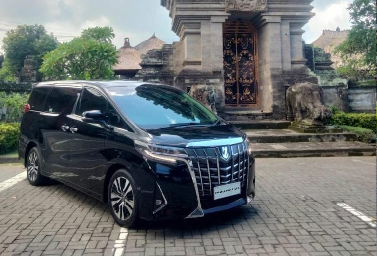 Rental Alphard Facelift Bali